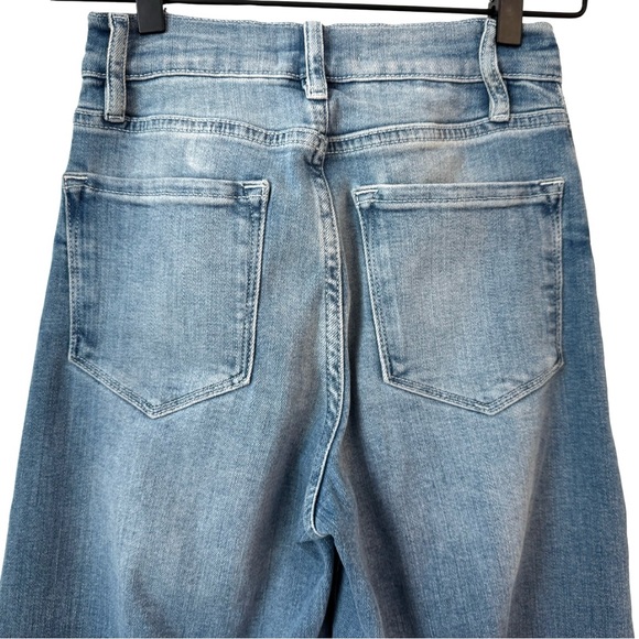 Frame Le Palazzo High-Rise Crop Wide Leg Jeans 25 Galeston - Picture 6 of 14